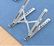 2022 laptop holder high quality portable adjustable aluminum laptop stand for desk new arrival sturdy support laptop stands