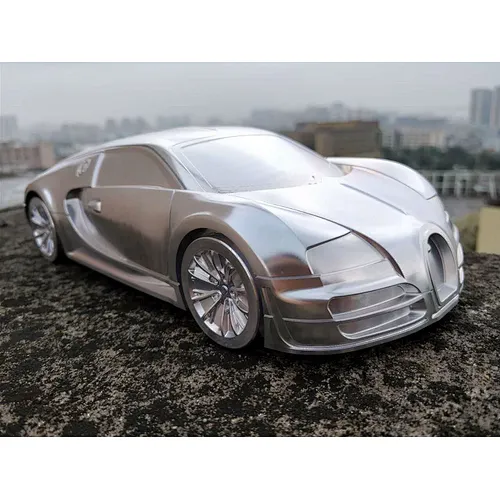 Automobile model made by 5 Axis