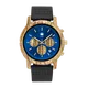 oversized camille rose gold tone watch