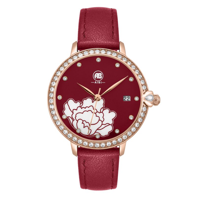 lady watch fashion leather