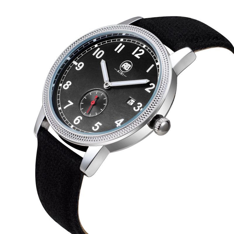 oversized raquel silver tone watch