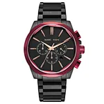 lennox pavé gold tone watch