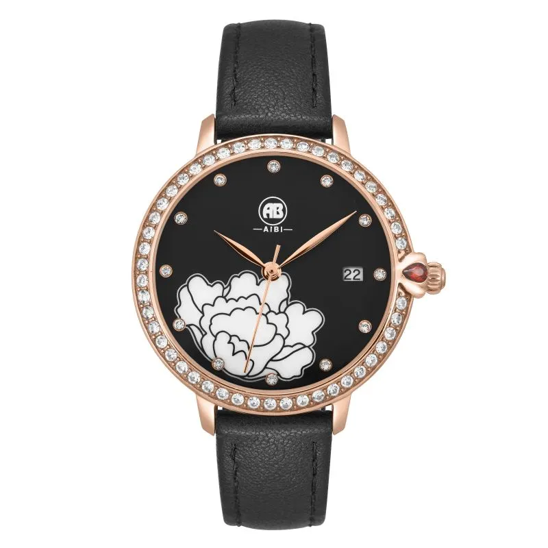 lady watch fashion leather