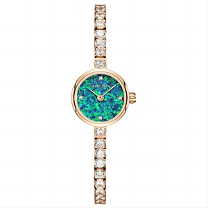 stainless steel ladies quartz watch