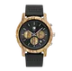 oversized camille rose gold tone watch
