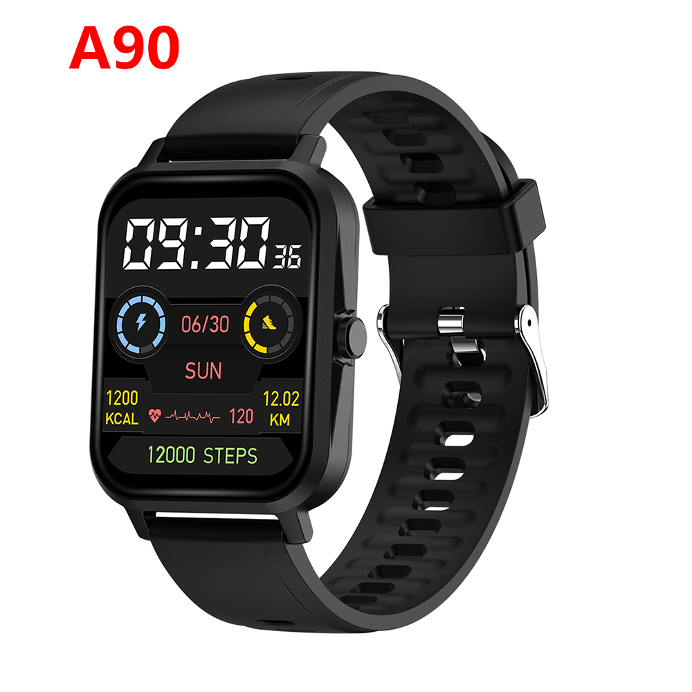 Smart watch A90 Reloj Inteligente Heart Rate Blood Pressure Smart Fitness Tracker Bracelet Sports Smart Watch