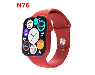 N76 Smar twatch Series 7 HD Full Color Screen Rotary Button Pedometer Smart Watch shock protection