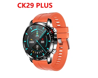 CK29 PLUS 智能手表圆形男士全触摸屏神奇 1.28 英寸新品智能手表廉价心率监测器外壳