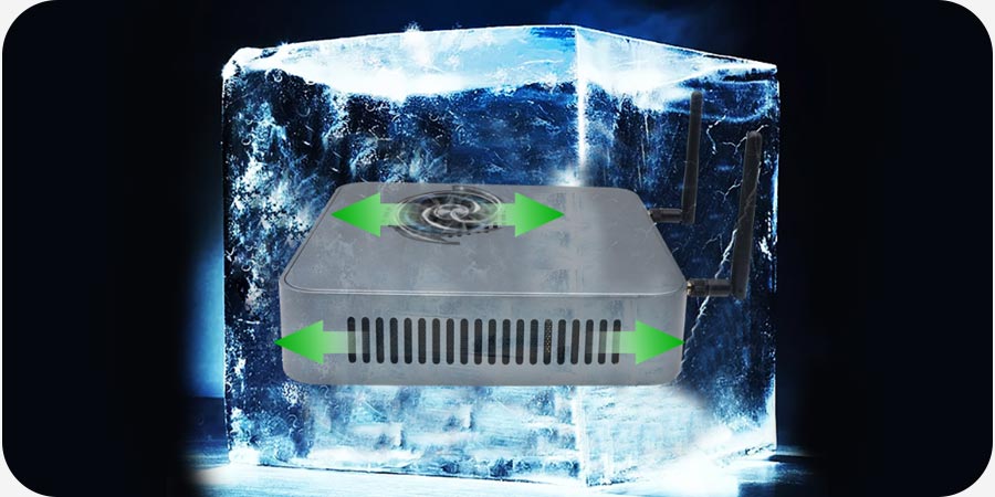Mini PC with windows 10 in office and home