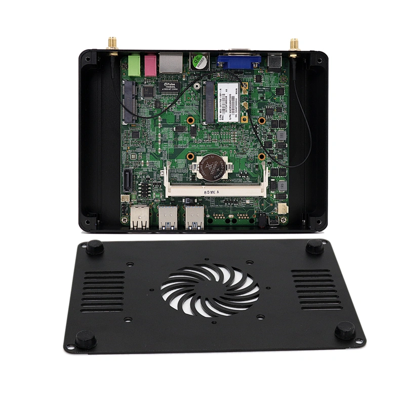 Mini PC all aluminum box for industrial