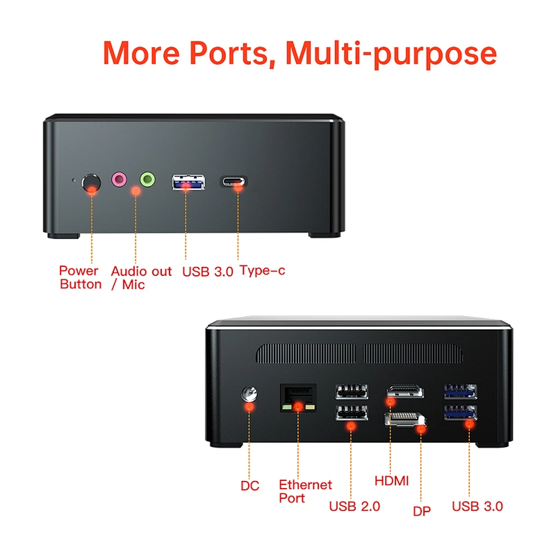 intel i5 i7 mini pc with windows 10  windows 11