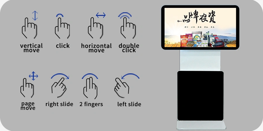 touch screen digital signage,digital signage touch screen,digital signage displayer,touch screen advertising player digital signage,digital advertising touch screen