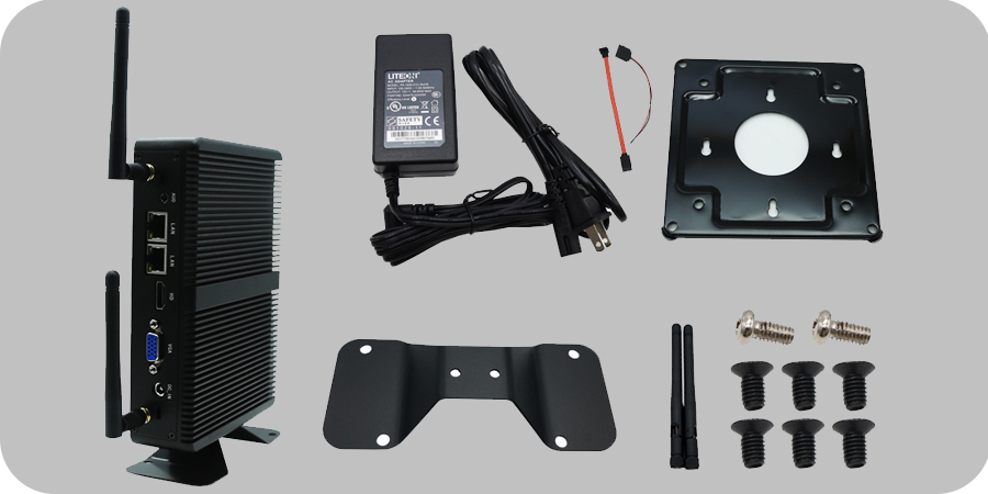 Dell Mini PC all aluminum box for industrial