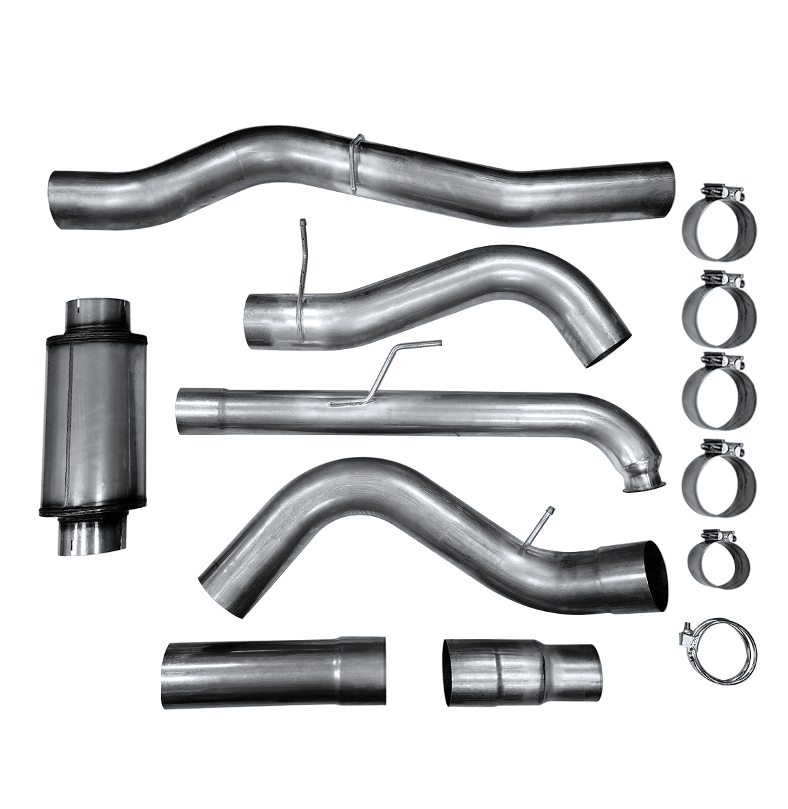 5" SS409/SS304 Turbo Back Exhaust Pipe System