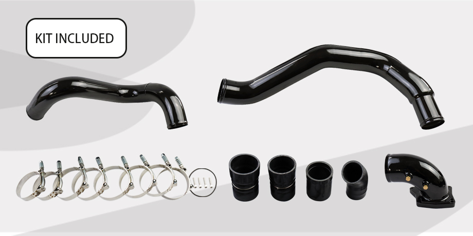 Ladeluftkühler-Laderohr-Satz Ansaugkrümmer für 05–07 Ford 6.0L Diesel F250 F350