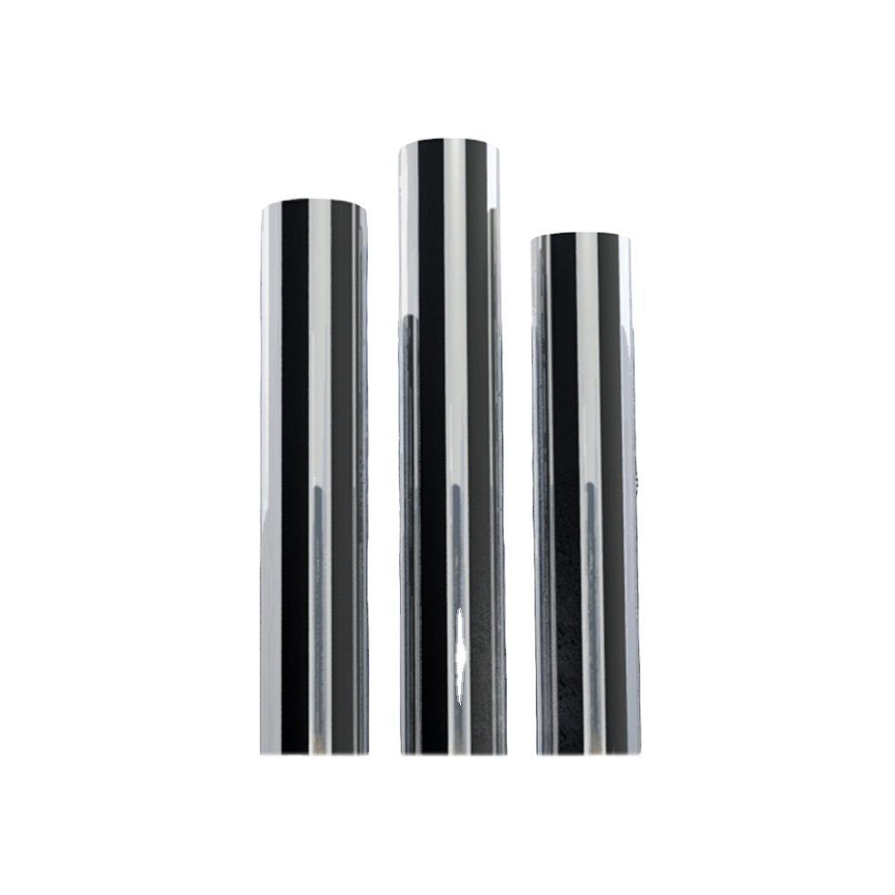 AFTERMARKET-Stacks mit flacher Oberseite, hochglanzpoliertes gerades Chrom, Edelstahl