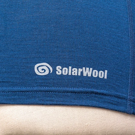 the hem of the Non-mulesed Australian Merino Wool