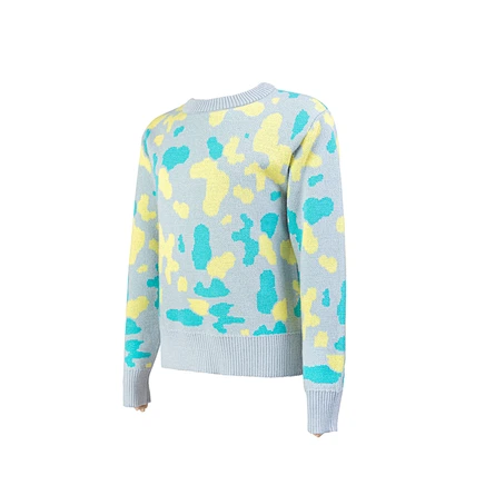 the side of the Solarwool Merino Wool Double Knit Sweater 12gg