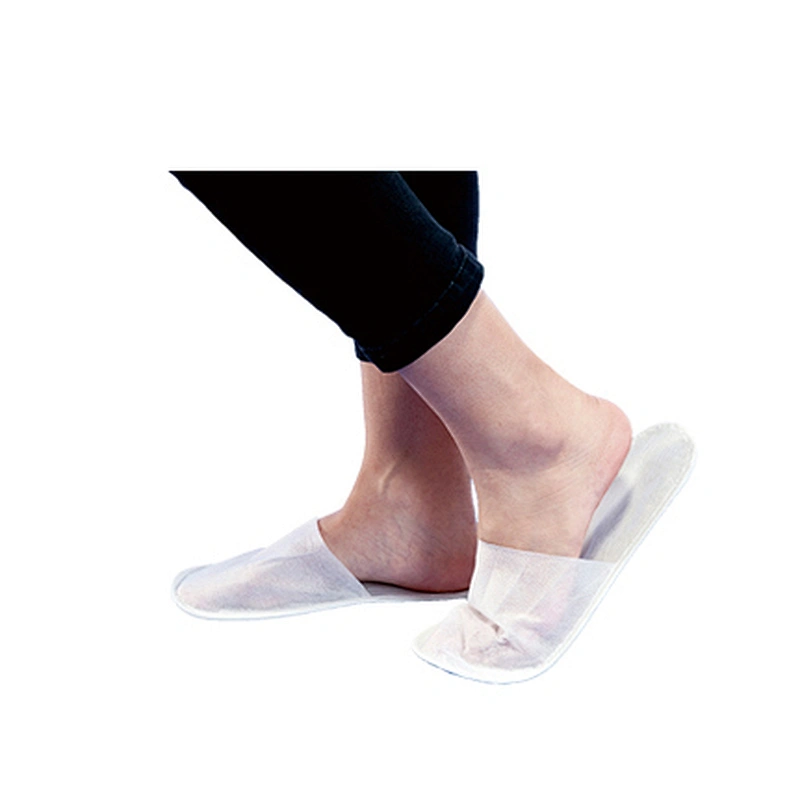 Nonwoven Slipper With EVA Sole N62O02
