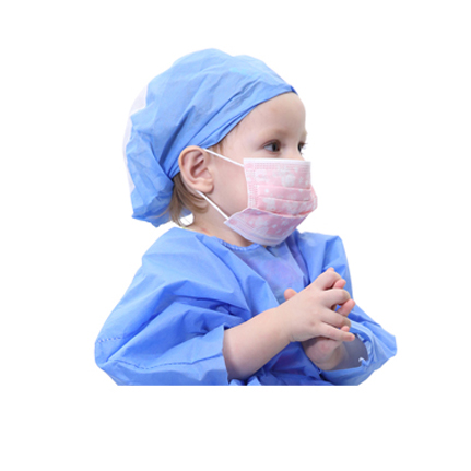 Children's Surgical Face Mask With Earloop N77A07