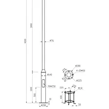 Good Supplier post light led post light