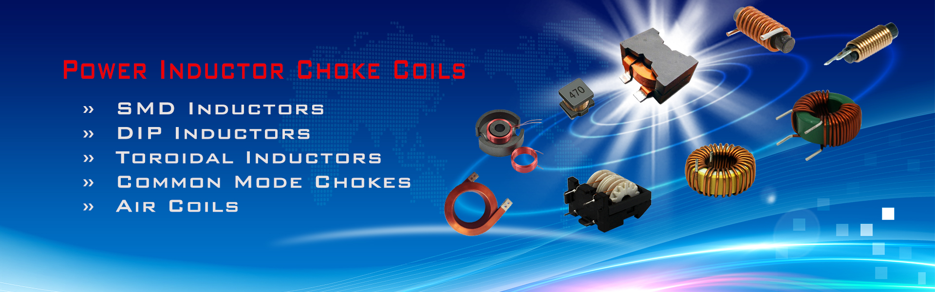 Inductor choke coils
