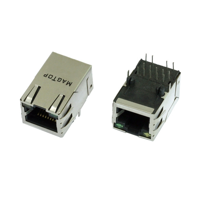 10/100Base-TX 100M Single Port (1X1) Tab-UP LED PoE RJ45-Anschlüsse