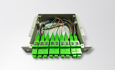 1X8 LGX PLC splitter with SC APC connector