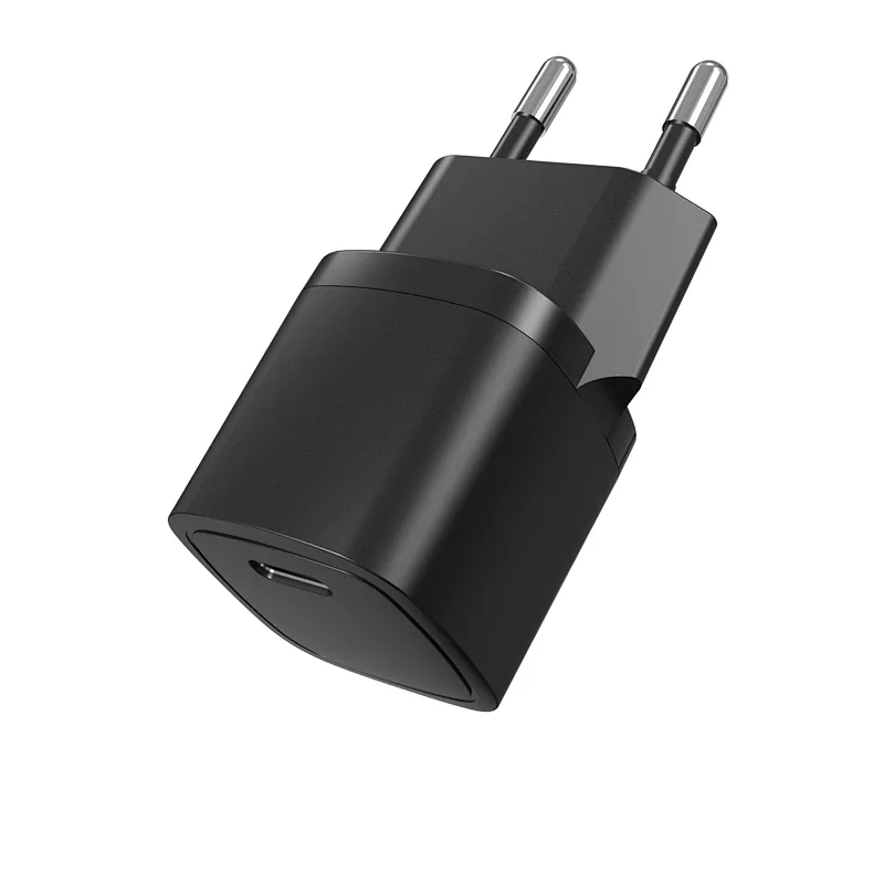 Free samples EU US UK AU Portable Fast Mobile Charging TYPE C travel Adapter 20w PD Wall power adapter