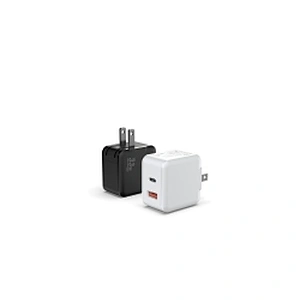 Gan33W Dual Port With Type-c Pd Fast Charger For Iphone For Samsung Fast Charge