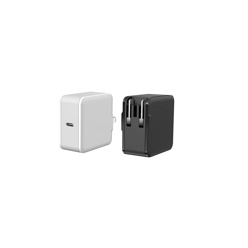 Gan 33W max with floding foot space-saving USB fast charger Travel wall Charger adapter And Smart Ic Charger
