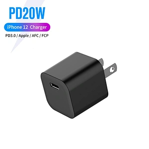 Shenzhen new products 20w 18w 5V3A power delivery usb c type-c charger adapter cargador celular for smart phone