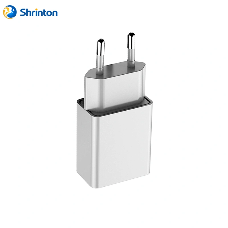 El CB PSE barato certificó el cargador del viaje del cargador del hogar del adaptador de corriente alterna de la pared del USB del enchufe de 5V 1A EU/US