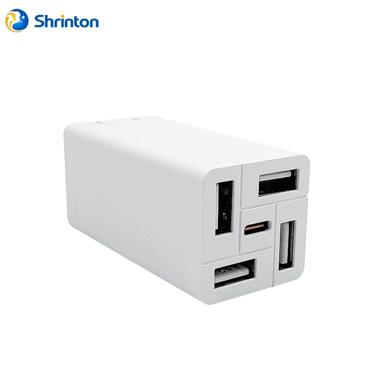 Private mold 4 USB ports Type C port charger 5V 3.5A 8V 2.5A 10V 2A 12V 1.6A 20W Max for Iphone 12 13