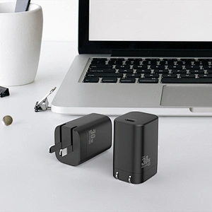 Gan D 30 Single Port With Type-c Pd Fast Charger For Iphone For Samsung Fast Charge