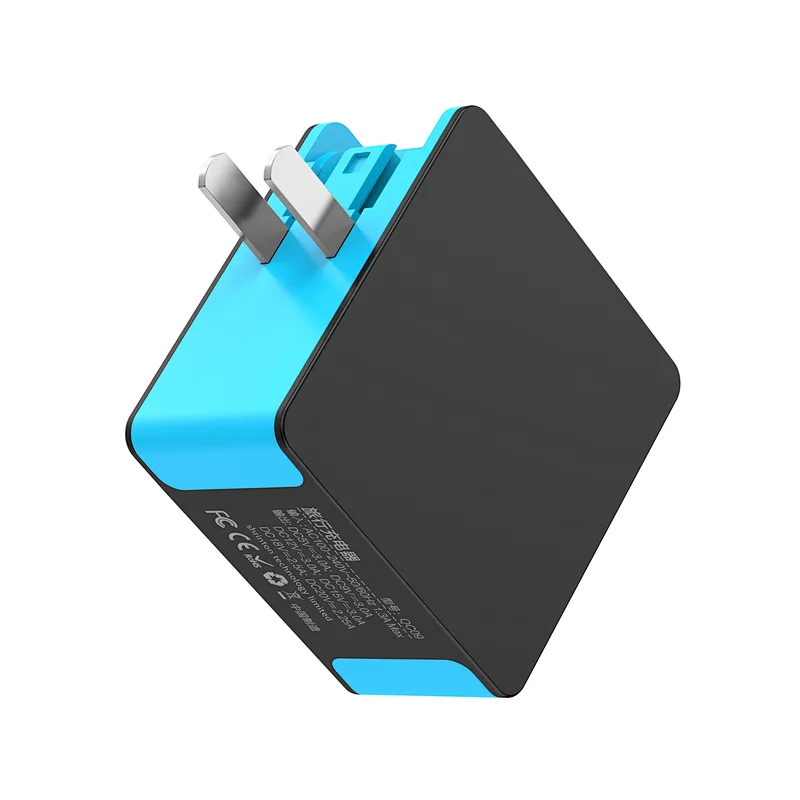 Hot selling OEM travel PD3.0+QC3.0 high efficient fast charger 45w USB  mobile phone adapter for home