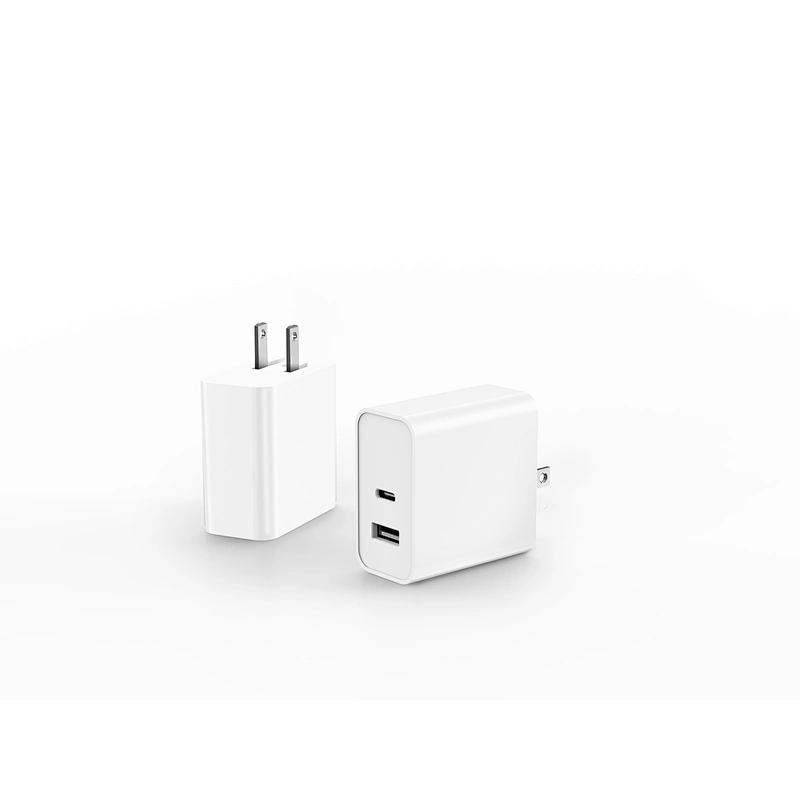 Kcc usb dc 33W wall-mount charger 110v 220v 230v 240v output KR EU plug Gan 33w USB charger power adapter