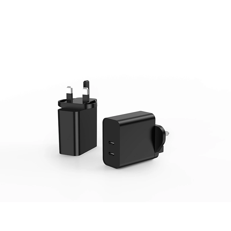 Kcc usb dc 33W wall-mount charger 110v 220v 230v 240v output KR EU plug Gan 33w USB charger power adapter