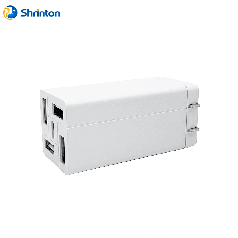 Private mold 4 USB ports Type C port charger 5V 3.5A 8V 2.5A 10V 2A 12V 1.6A 20W Max for Iphone 12 13