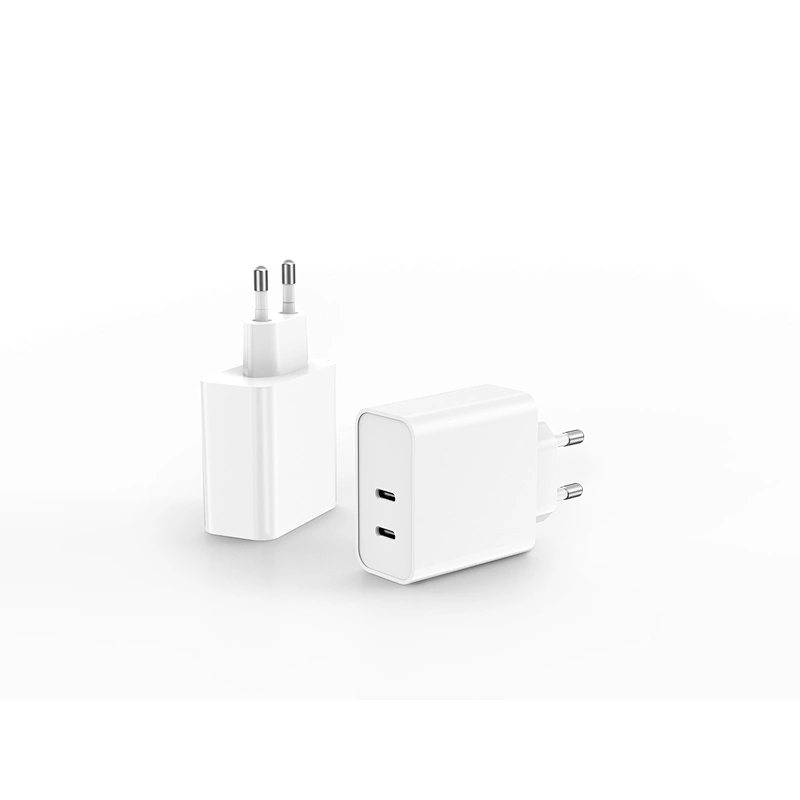 Kcc usb dc 33W wall-mount charger 110v 220v 230v 240v output KR EU plug Gan 33w USB charger power adapter