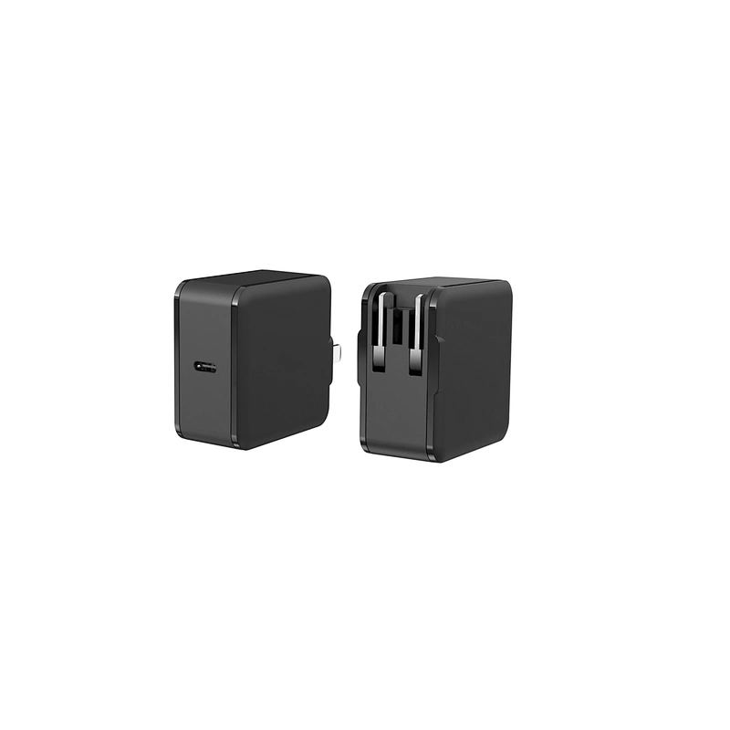 Gan 33W max with floding foot space-saving USB fast charger Travel wall Charger adapter And Smart Ic Charger