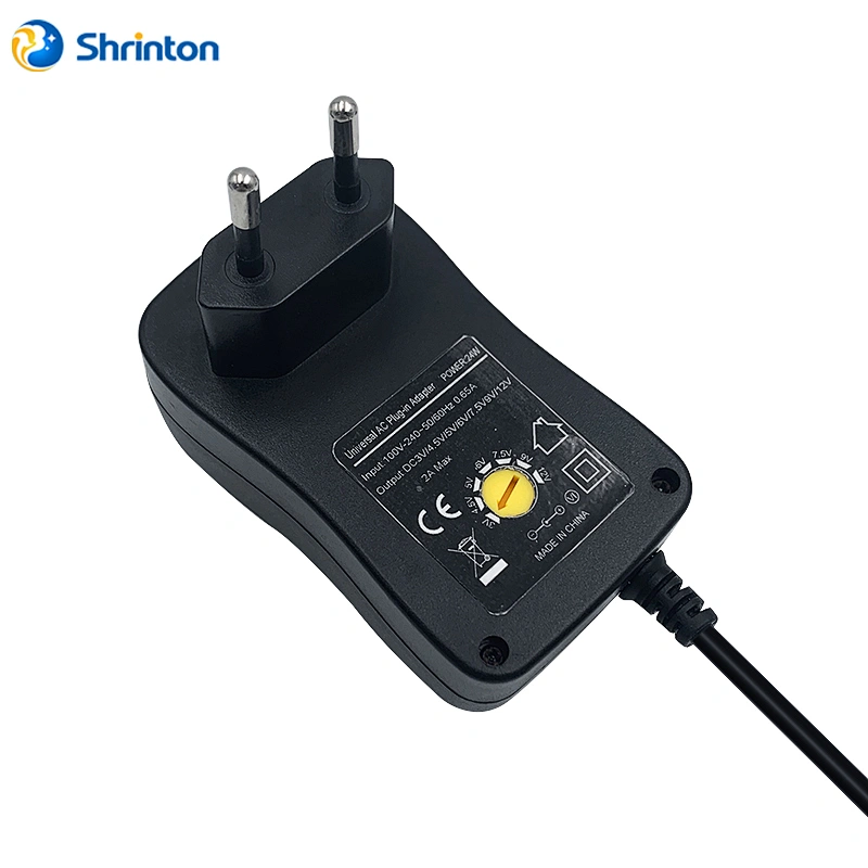 Amazon hot selling Power Adapter 3V 5V 7V 8V 10V 12V 0.5A 1A 1.5A 3A Power Adapter With 2 Years Warranty