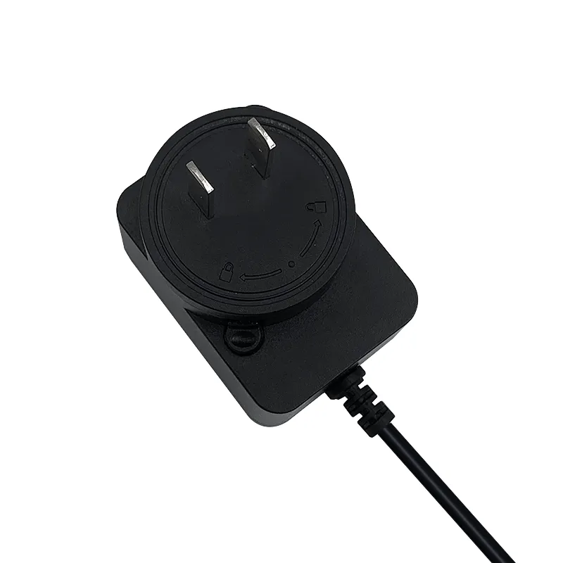 Proveedor de Shenzhen Adaptador de corriente para montaje en pared 3V 5V 8V 12V 16V 0.1A 0.5A 1.2A 2A 3A 18W Enchufe intercambiable con 2 años de garantía