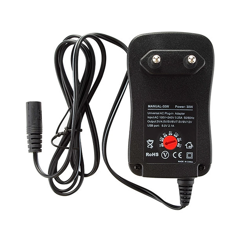 Wholesale customized 12V Ac/Dc Universal Power Adapter 24W Power Supply Psu detachable plug Power Adapter for EU US