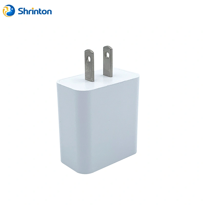 Shrinton electric smart dc 20w 30w usb c pd mobile phone charger fast charging for iphone 12