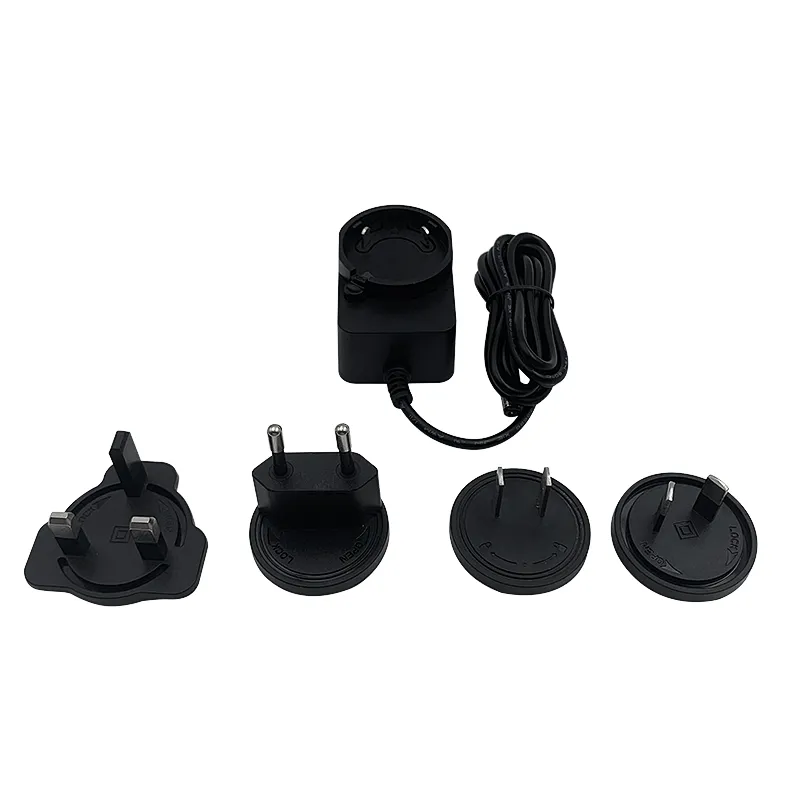 Interchangeable Plug Adapter 3A 4A 4.5A 5A 3V 4V 4.5V 5V 6V Max 18W with CE,RoHS,FCC, ERP, CCC,CB quality conformance