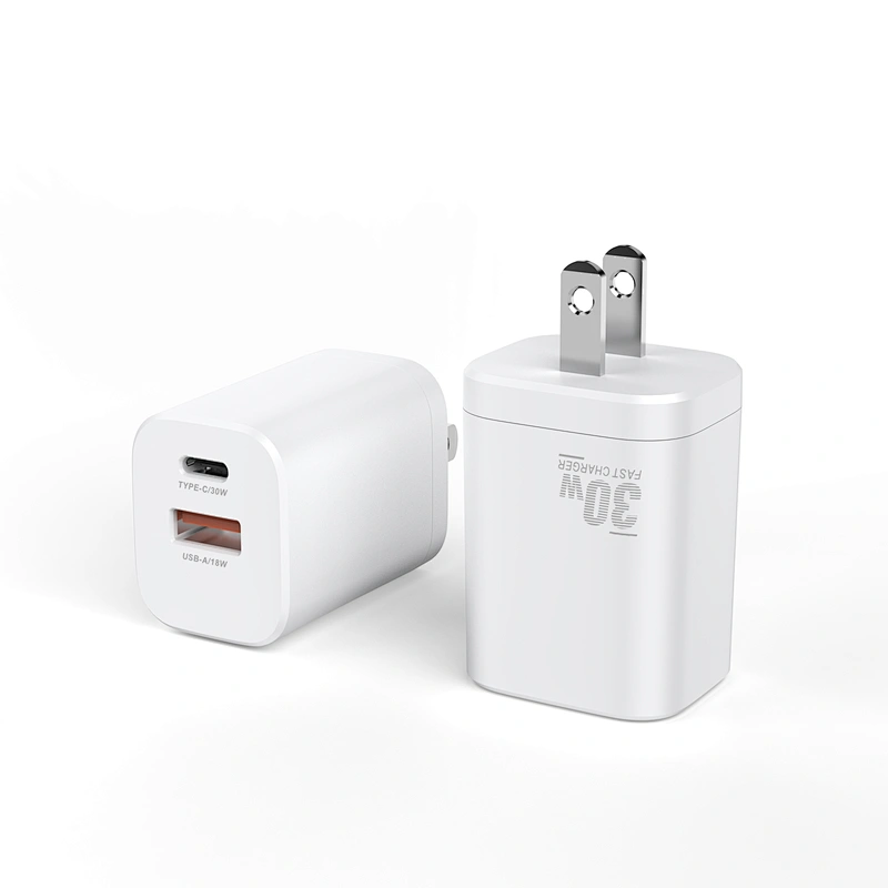 30w Fast Charger Single Port With Type-c Pd For Samsung For Mobile Phone Fast Charge