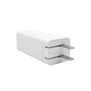 GaN USB-C Charger 2 Ports 1C 1A and Led Light PD Fast Charging Adapter Chargers for Laptop Macbook
