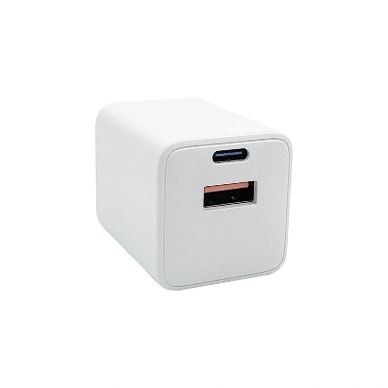 Mini Size Gan 30W Super Fast Charging USB Charger PD3.0 QC3.0 QC USB A Type C Mobile Phone Charger
