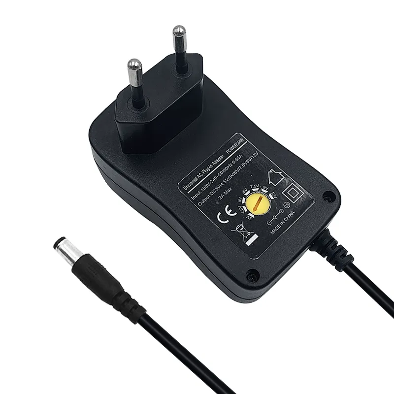 Multi Adapter 3-12V Universal AC DC switch mode led driver power supply 12v 3a 36w class 2 12vdc adaptor